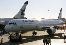 IRAN-AVIATION-AIRBUS