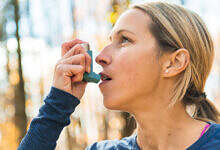 A,Fitness,Running,Woman,In,Winter,Season,Asthma,Suffer